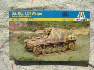 Italeri 7061 Sd.Kfz.124 Wespe 